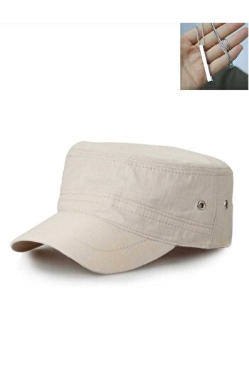 SYT 2-Piece Combination Castro Hat Cap Hunter Model and Necklace Emka