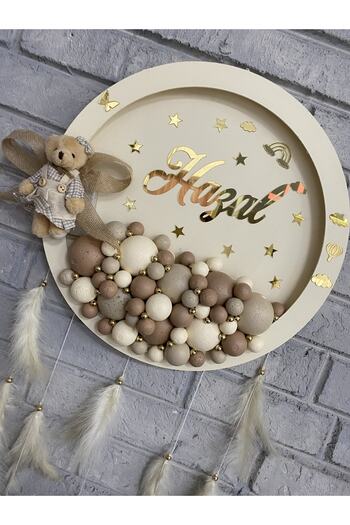 NeşeliAtölyem Yuvarlak Bubble Kapi Susu Ledli