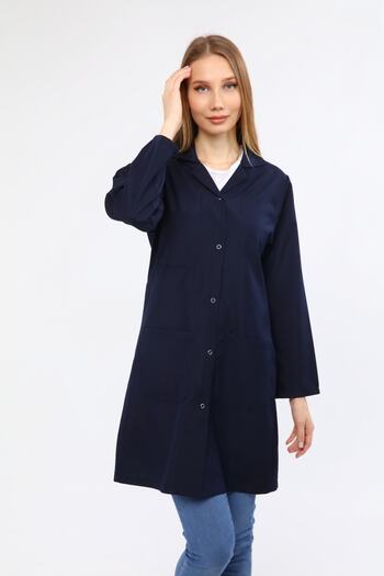 Çamdalı İş Elbiseleri Γυναικεία ποδιά Navy Blue Alpaca - Γυναικεία ποδιά εργασίας Navy Blue