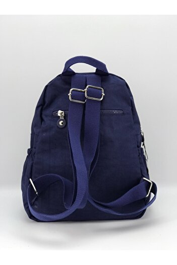MEGA Navy Blue Clinker Fabric Backpack 255