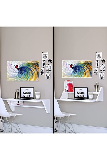 Egecan Mobilya Beyaz Çalışma Masası Ofis Masası Çocuk Odası Çalışma Odası Masası Ders Masası Yemek Masası