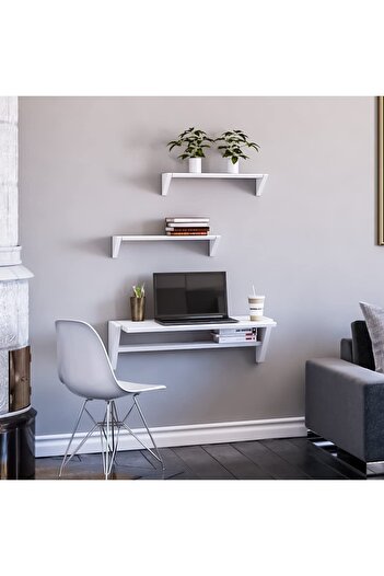 Egecan Mobilya Beyaz Çalışma Masası Ofis Masası Çocuk Odası Çalışma Odası Masası Ders Masası Yemek Masası