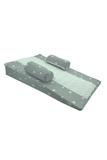Weigo Multi-Purpose Reflux Pillow - Baby Reflux Pillow - Reflux Bed Gray