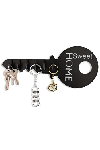 GEEG Sweet Home Decorative Wall Keychain Hanger - Entrance Organizer