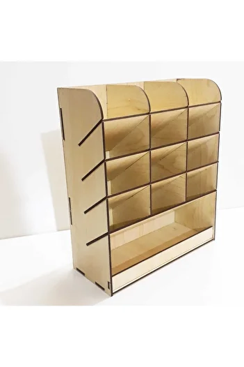 BAAÇ Wooden Table Top Organizer