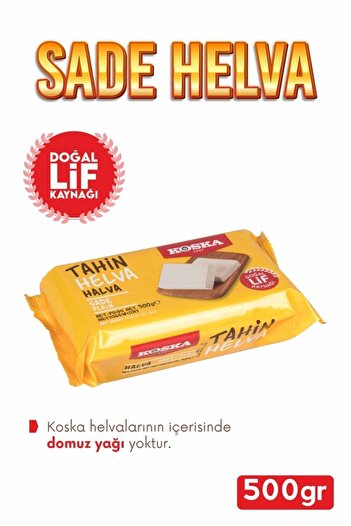 Koska 500 g Halva - Cocoa and Simple Flavor Package