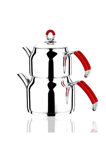 CVS Silicone Handle Mini Size Imaj Teapot Red