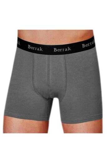 Berrak Men's Gray Llycra Modal Flexible Boxer ELF568BER4476CCM