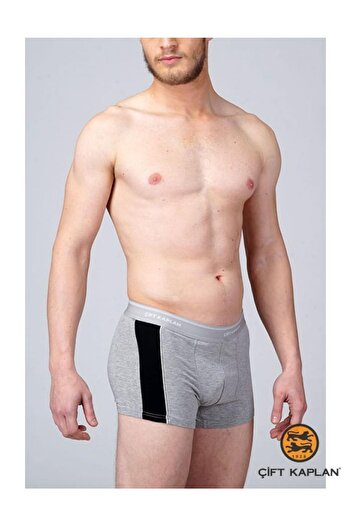 Çift Kaplan 850 Pile Cotton Elastane Men's Boxers