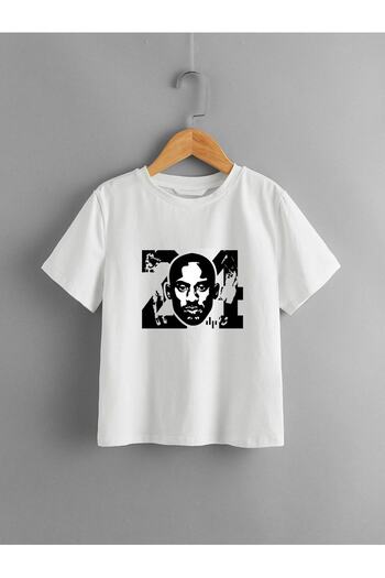 LePold T-shirt Kobe 24 Face Printed για κορίτσια/αγόρια