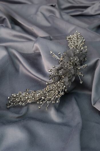 Hobigram Hair Accessory Şimal Beaded Bridal Tiara and Hair Turban Accessory – Other Hair Accessories – Other Sa