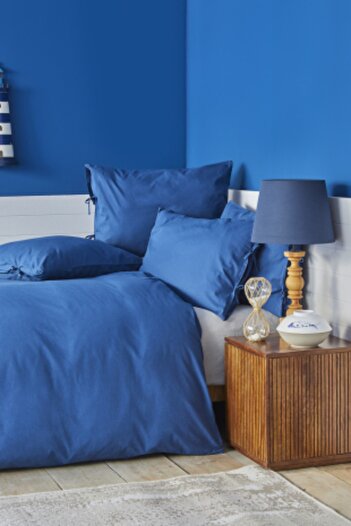 Nautica Home Pruva Dark Blue Single Duvet Cover Set