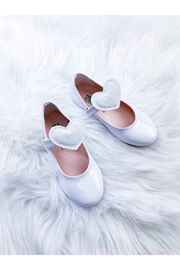 babelia Girl's White Heart Ballerina Ballet