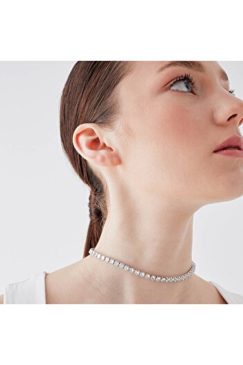 Merano Design 5mm Beyaz Su Yolu Choker