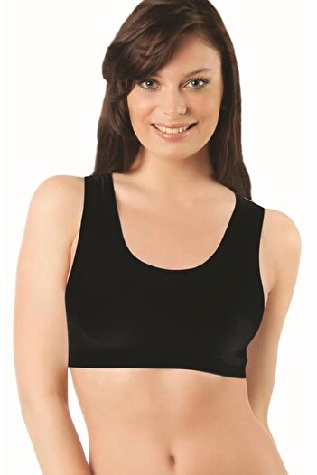 Elite Life Women's Seamless Sponge Supported Fitness Bustier B-02