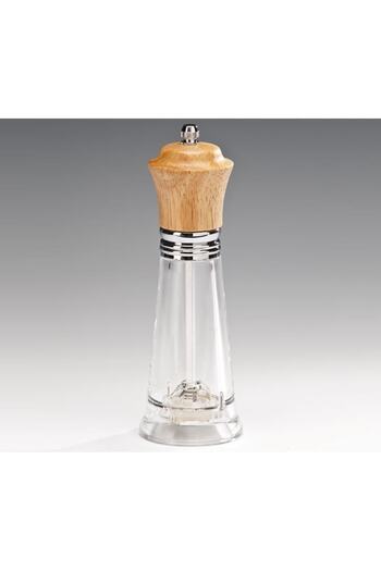 Zicco Acrylic Salt and Pepper Mill with Ceramic Mechanism 18.5 cm