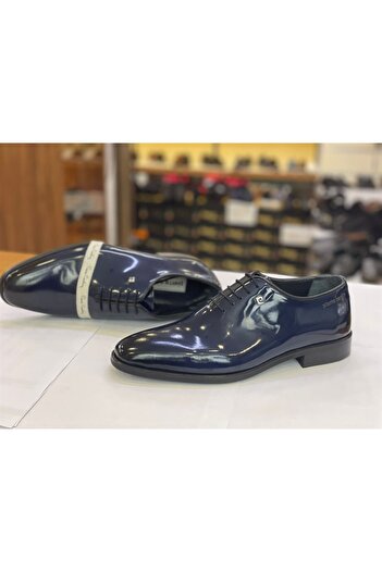 Pierre Cardin S 103129 Чоловічі класичні шкіряні черевики з шнурівкою, темно-сині