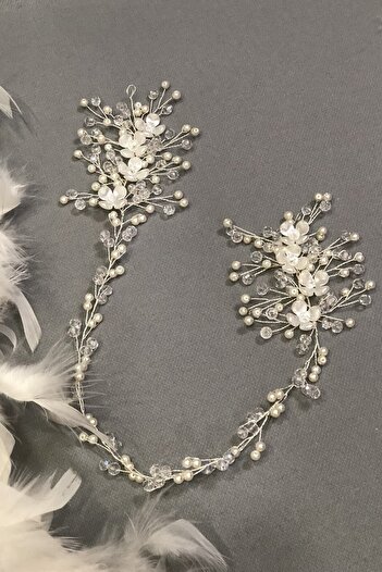 Hobigram Bridal Hair Accessory Helen Crystal Hair and Turban Accessory – Other Hair Accessories, Stylish Design – D