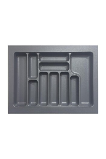 STARAX 2288 64*49 Gri Plastik 10 Gözlü Kaşıklık Kepçelik S-2288-g