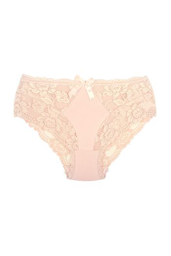 Zena 2-Piece Lace And Cotton Plus Size Women's Panties