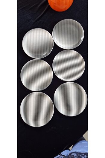 SERAMİKCİ 6-Piece Cake Plate Line