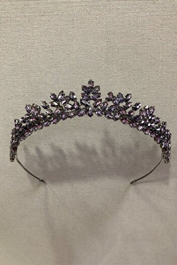 Hobigram Hair Accessory Dream Plum Bridal and Henna Crown – Bridal Accessory, Stylish Design, Women's Accessory – Gel