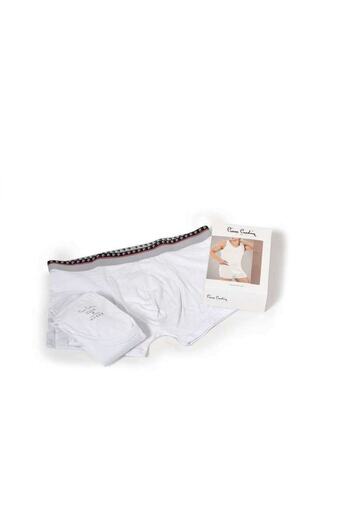 Pierre Cardin White Athlete Boxer Suit