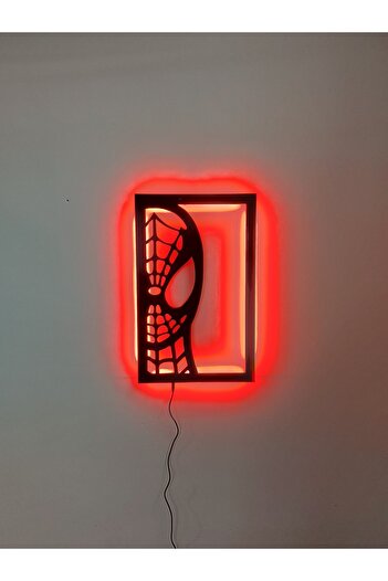 Aktif Tasarım Spiderman Ledli Tablo