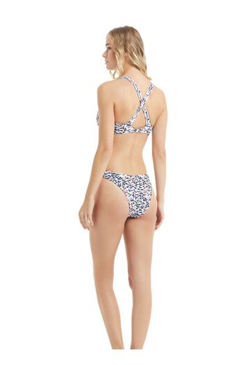 Blackspade 10131 Regular Fit Printed Multi-Colored Women's Bikini Bottom