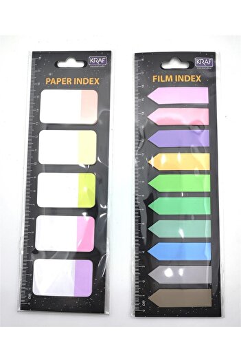 KRAF Index 5 Colors+10 Colors Set of 2