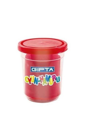 Gıpta Play Dough 120 Grams Single Color Red (Pack of 12) K8303