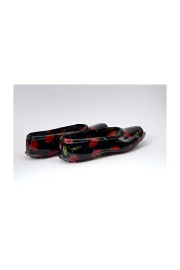 ARISAN Floral Rubber Shoes