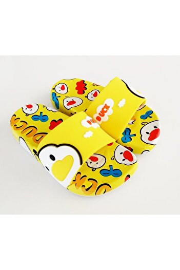 Pandalina Children's Slippers, Non-Slip Sole Children's Slippers, Duck Figure Slippers Sea Pool Slippers