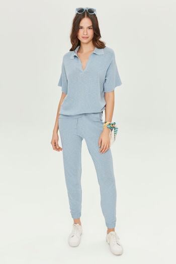 JOIN US Basic Knitwear Jogger Trousers with Pocket Detail