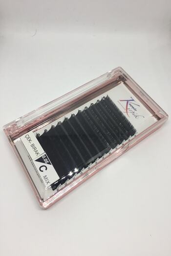 KAŞMİR KİRPİK Çek Bırak C Kıvrım 0.05mm Mix Boy Kirpik