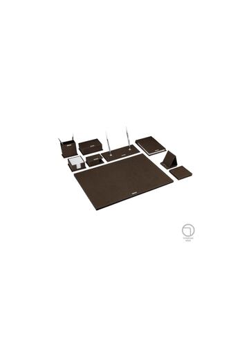 Gıpta Center 10 Piece Desk Set Claret Red 7140