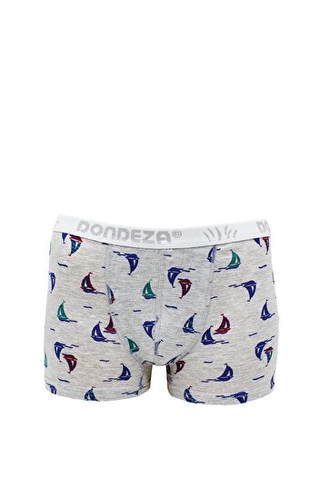 Dondeza Boy's Mixed Color Cotton Patterned 6-Piece Boxer