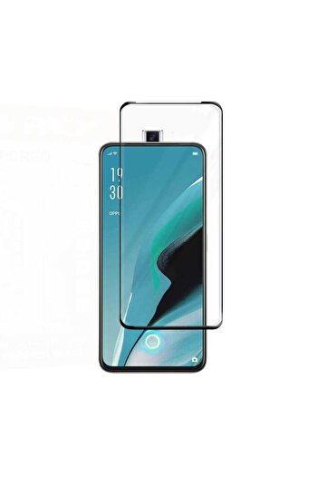 Fibaks Oppo Reno 2z Compatible Full Covering Tampered Glass Screen Protector