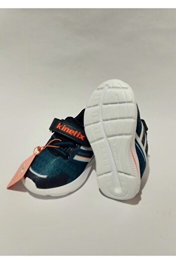 Kinetix Petrol Laci Beyaz Hafif Ortapetik Taban Bebe Spor