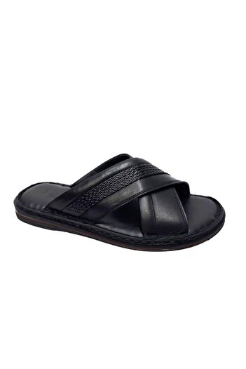 ESBA 173 Genuine Leather Anatomical Men's Slippers