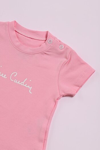 Pierre Cardin Kısa Kol Çıtçıtlı Kız Bebek Elbise 302546