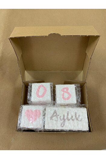 BİANNE ATÖLYESİ Baby Memory Cube Set for Photo Shoot and Decoration Turkish