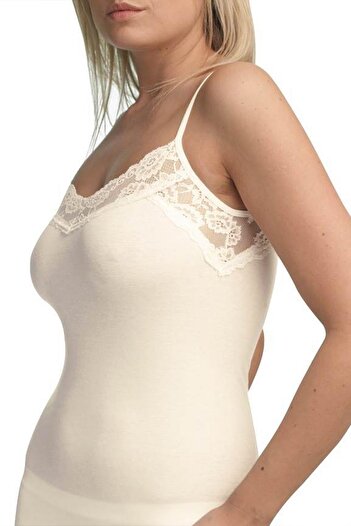 Blackspade Women's Thin Strap Lace Large Size Cream Athlete 1984