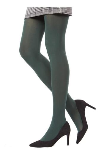 Faberlic Green Dark Pantyhose XS 80081