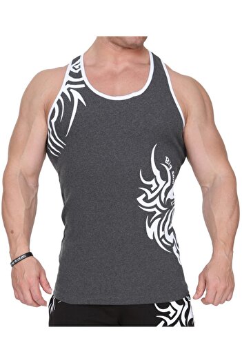 Big Sam Stretch Fitness Training Tank 2287
