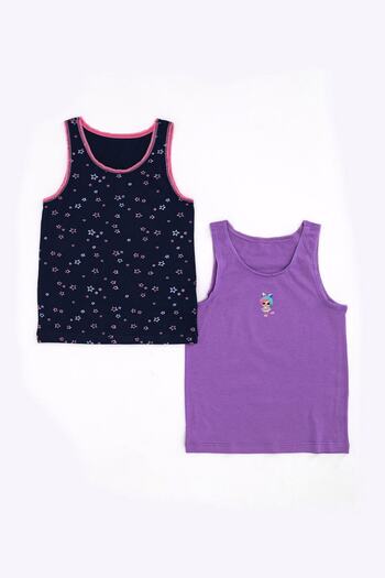 LOL Girl's Thick Strap 2-Piece Undershirt Set Mi0052