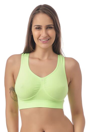 Doce Cravo Seamless Recovery Sports Bra11604001 Green