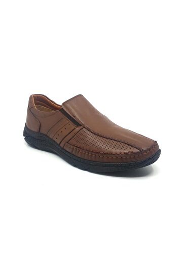 Çetintaş Luis Figo 100% Leather Orthopedic Men's Summer Comfortable Sports Shoes 45-48