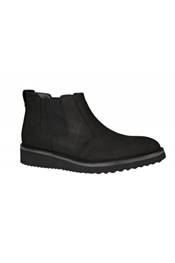 Mert Eser -fosco 7588 Classic Pure Leather Μαύρες Ανδρικές Μπότες
