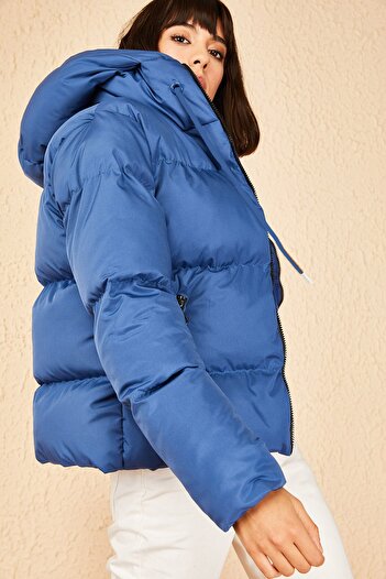 Bianco Lucci Dámský Puffer Coat s kapucí